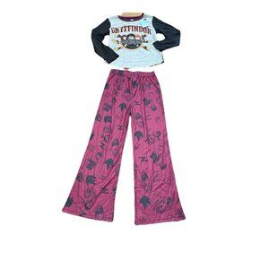 LEGO Harry Potter "Gryffindor" Boys/Girls Pajama Pants Set Kids size 7/8